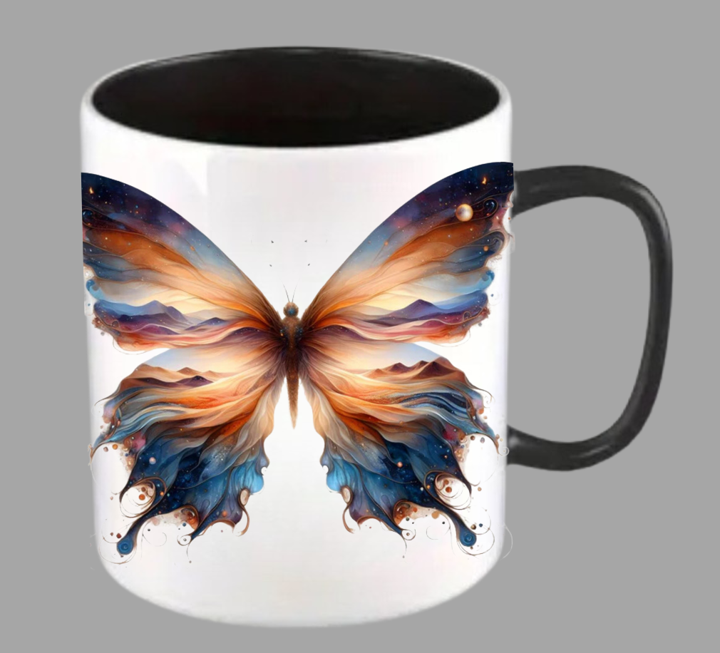 Smoke Butterfly #7 - UVDTF Decal for cups/hard surfaces sticker
