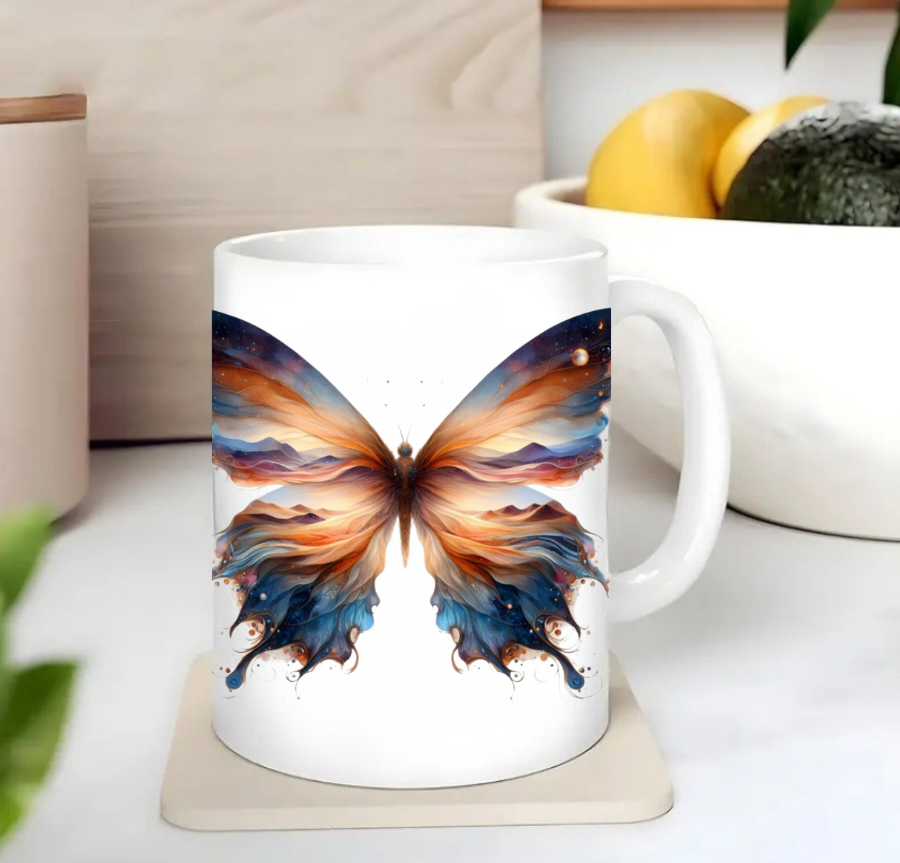 Smoke Butterfly #7 - UVDTF Decal for cups/hard surfaces sticker