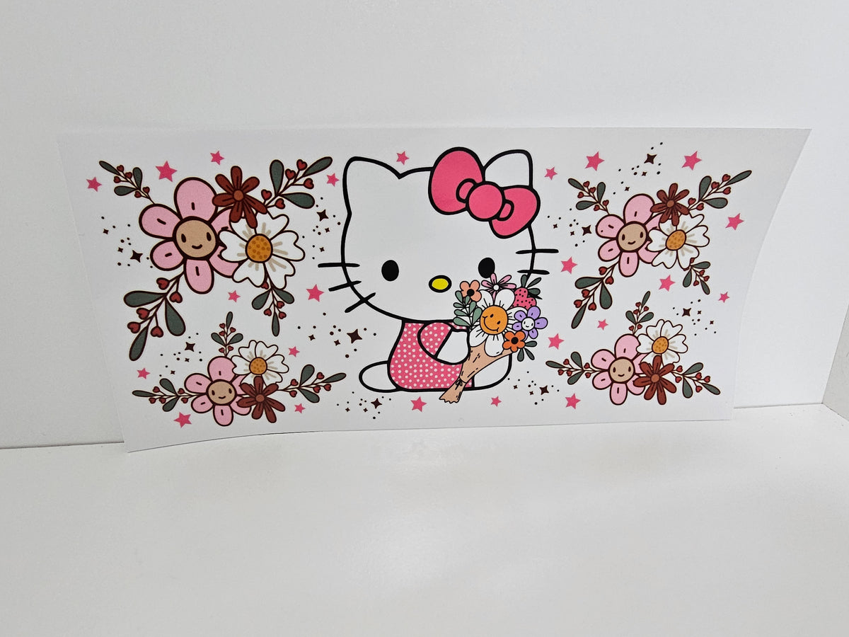 Envoltura UVDTF de Hello Kitty