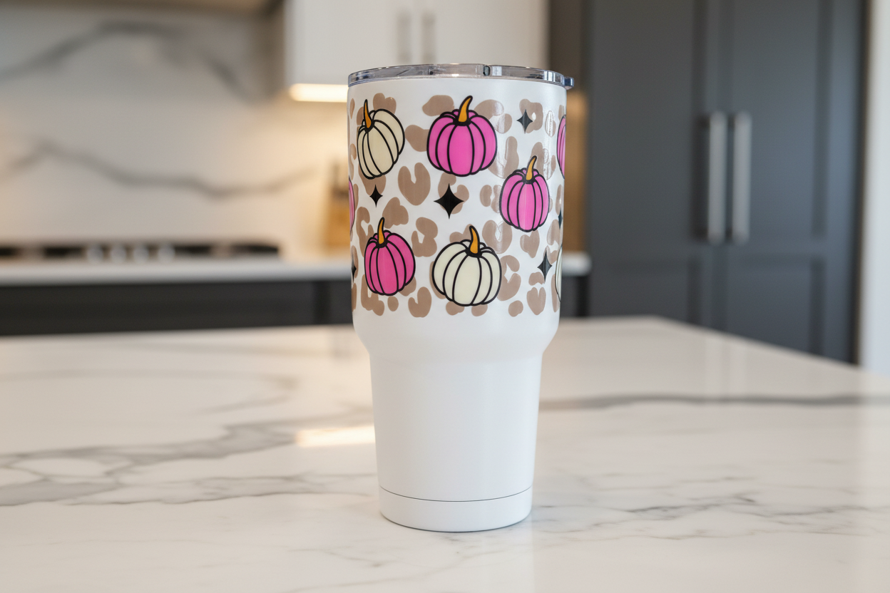 Pumpkins - UVDTF Wrap for cups/hard surfaces sticker