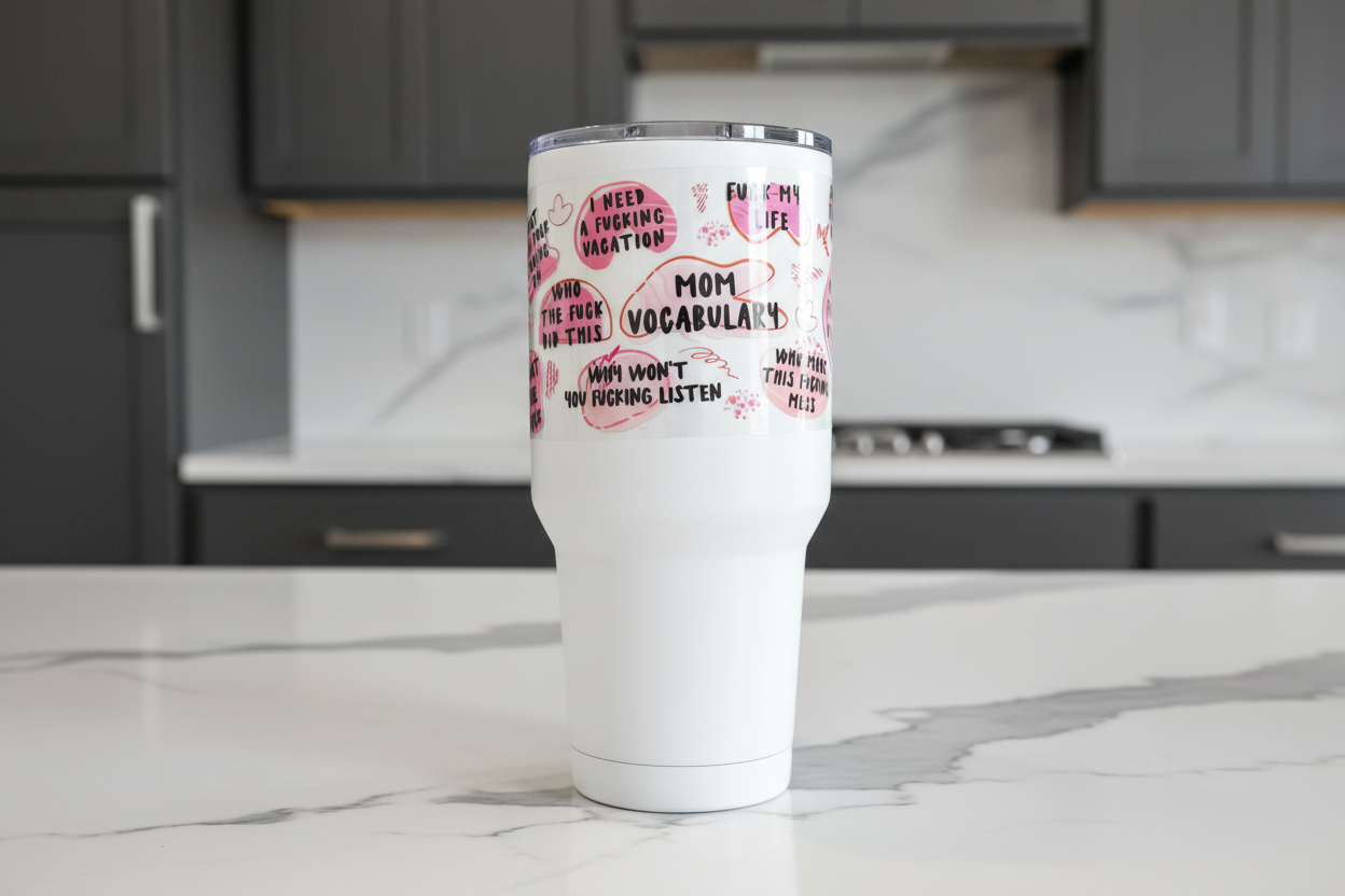 Vocabulario de mamá - UVDTF rosa