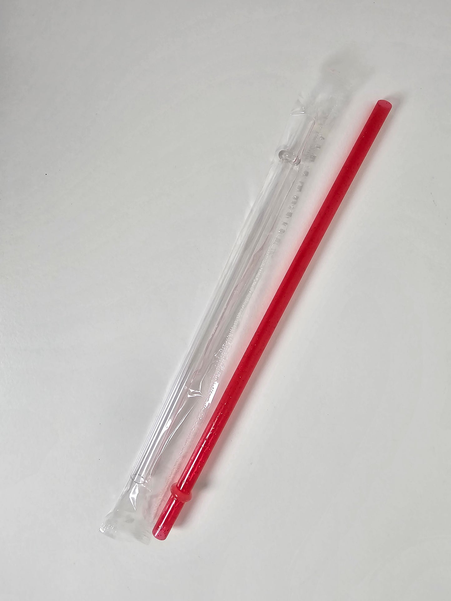 Glitter Reusable Plastic Straw