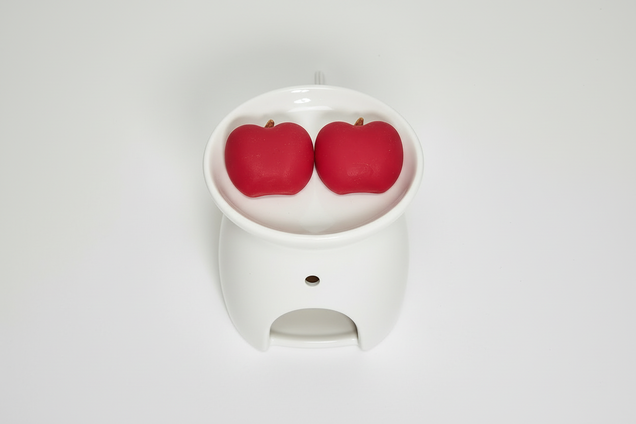 Cera derretida de manzana: tamaño de muestra