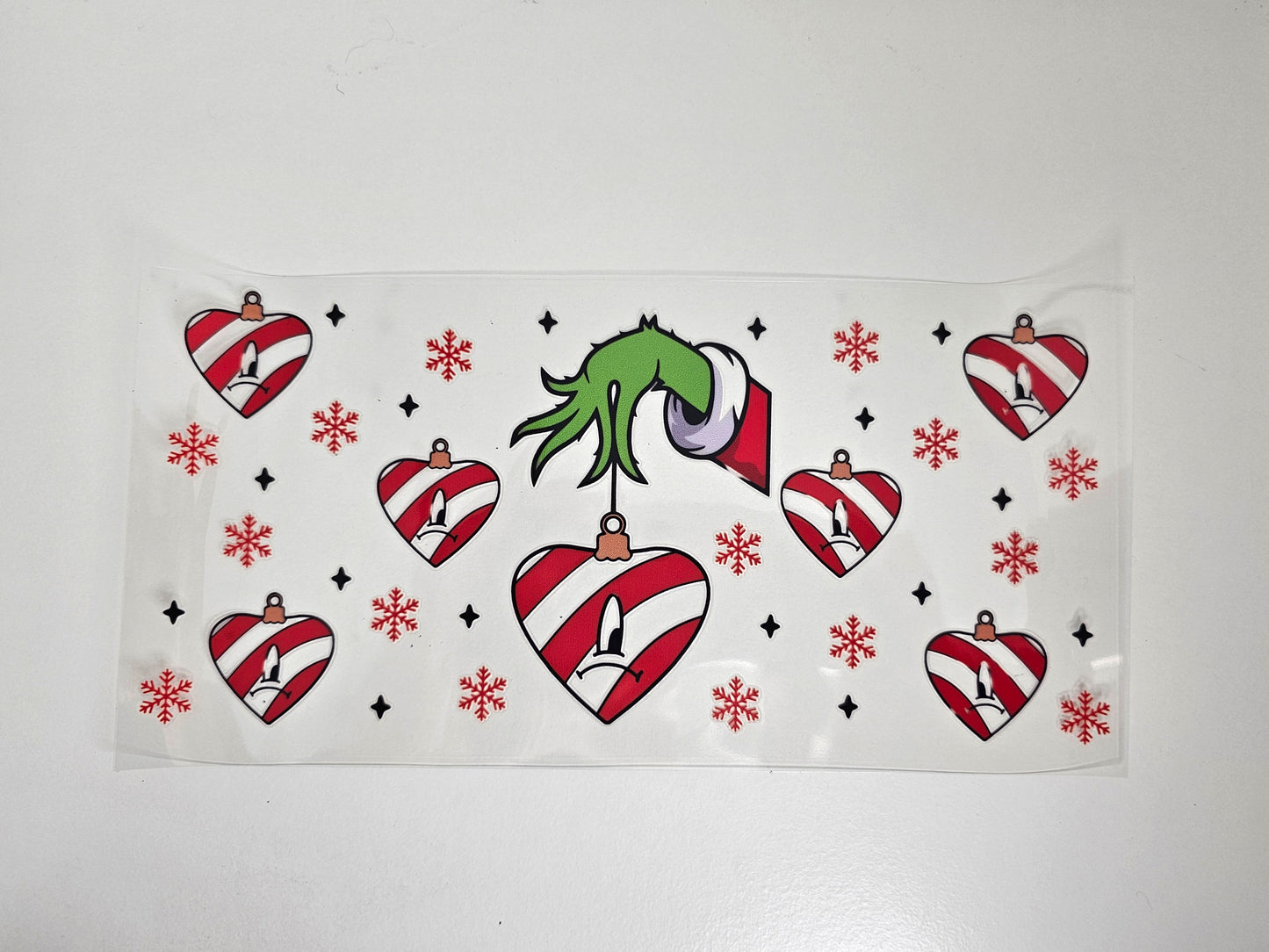 Bad Bunny Grinch - UVDTF Wrap for cups/hard surfaces sticker