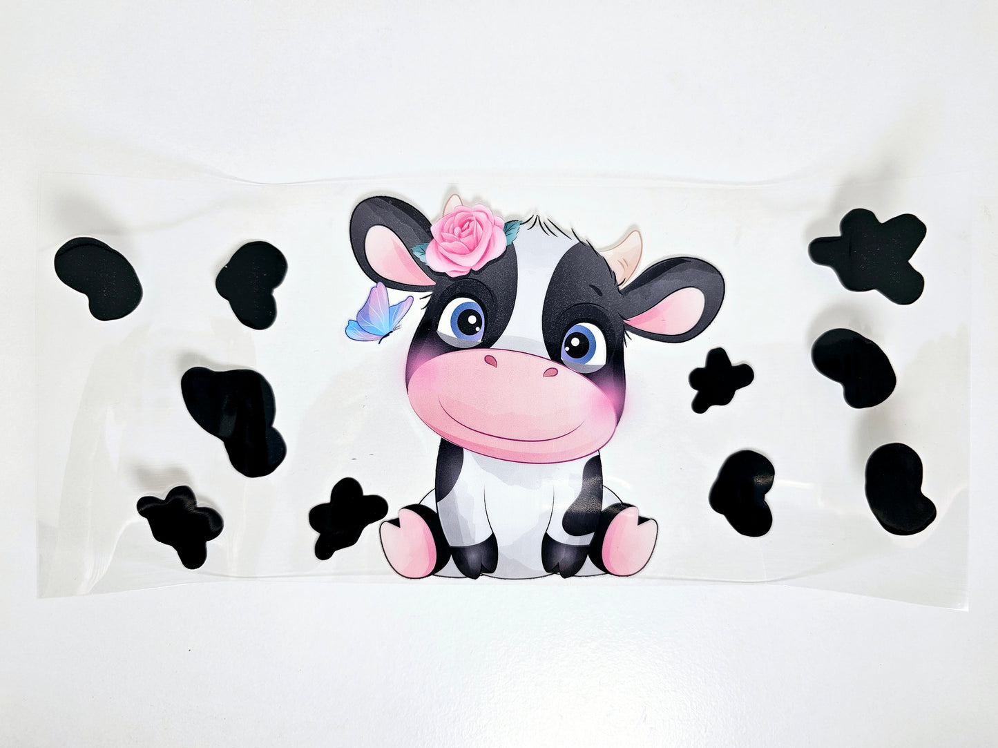 Cute Cartoon Cow - UVDTF Wrap for cups/hard surfaces sticker