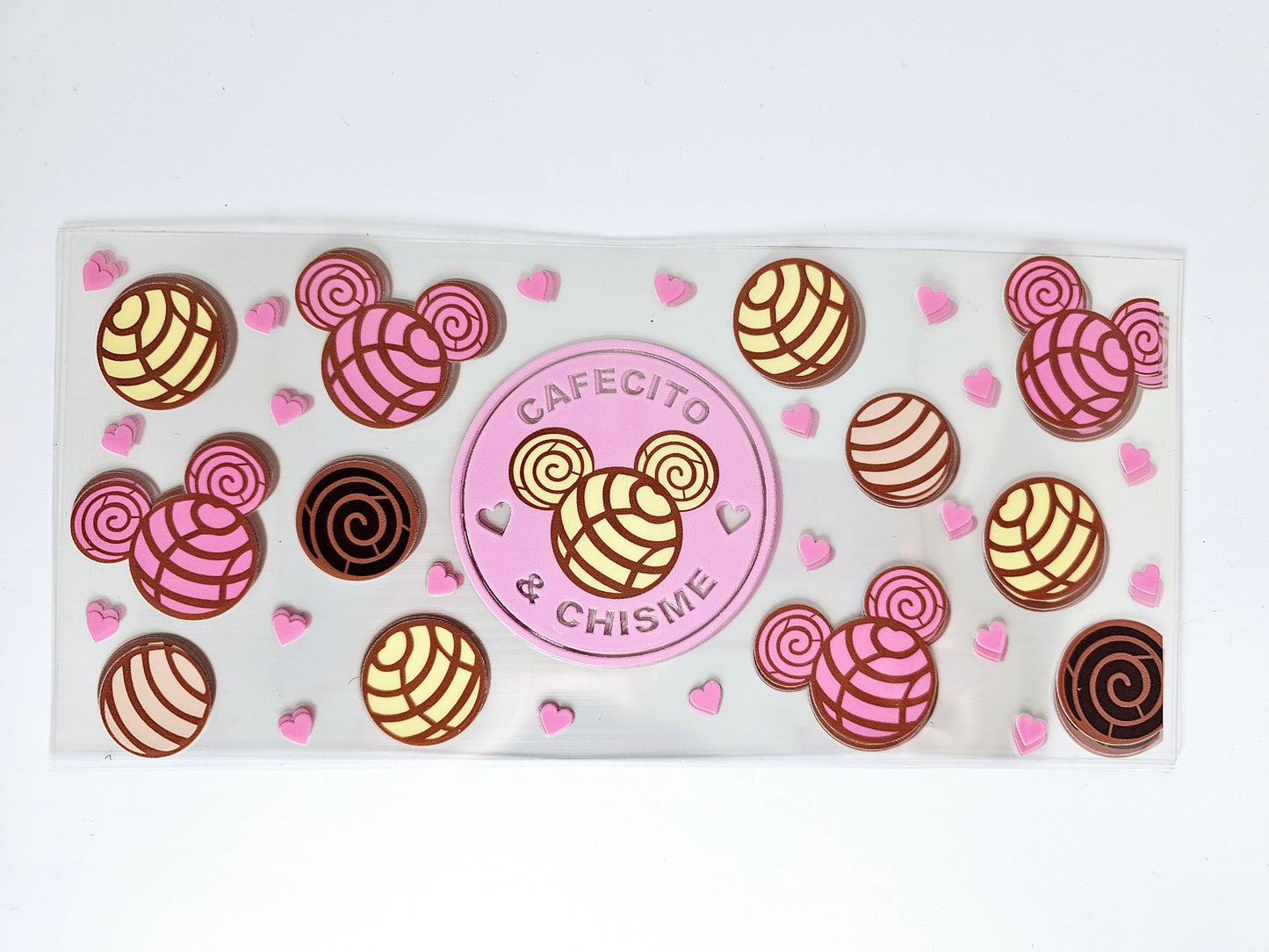 Magical Cafecito y Chisme - UVDTF Wrap for cups/hard surfaces sticker