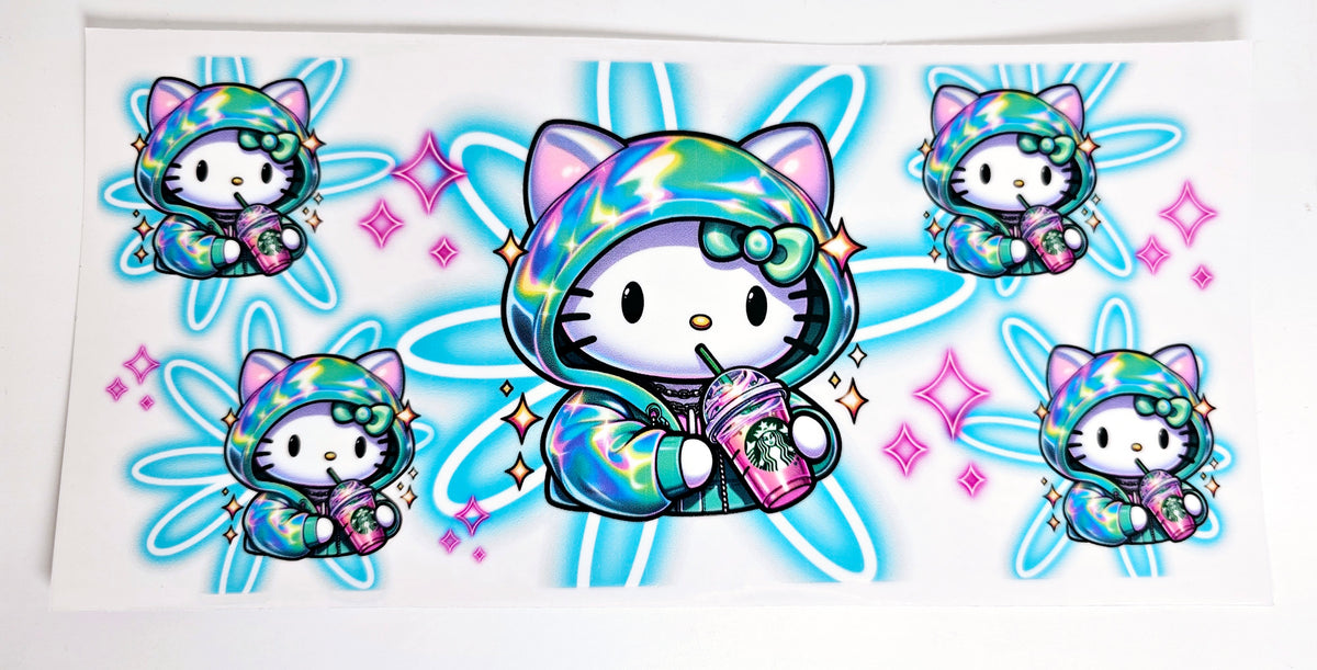 Envoltura UVDTF de Hello Kitty
