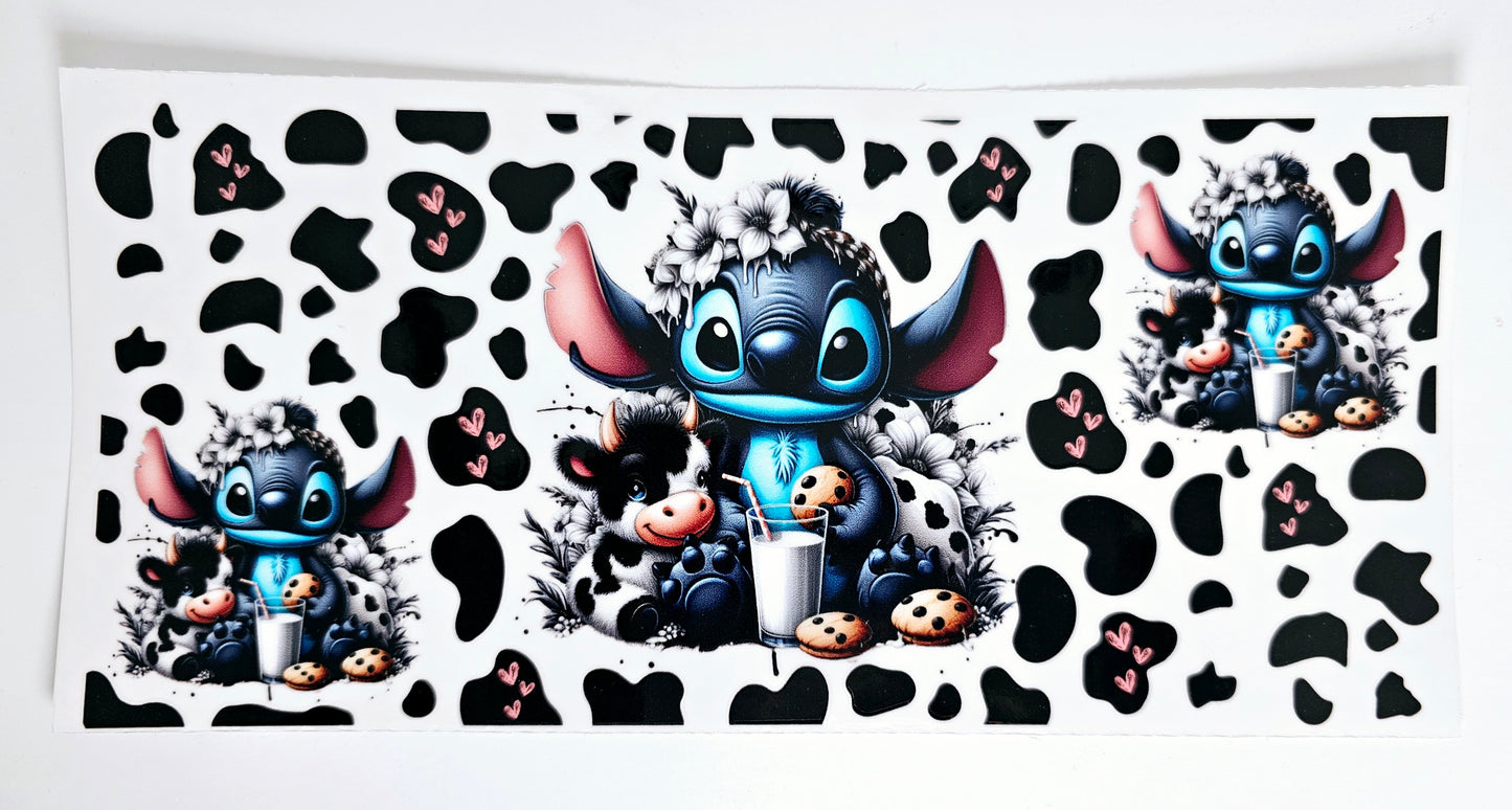 Stitch & Cow - UVDTF Wrap for cups/hard surfaces sticker