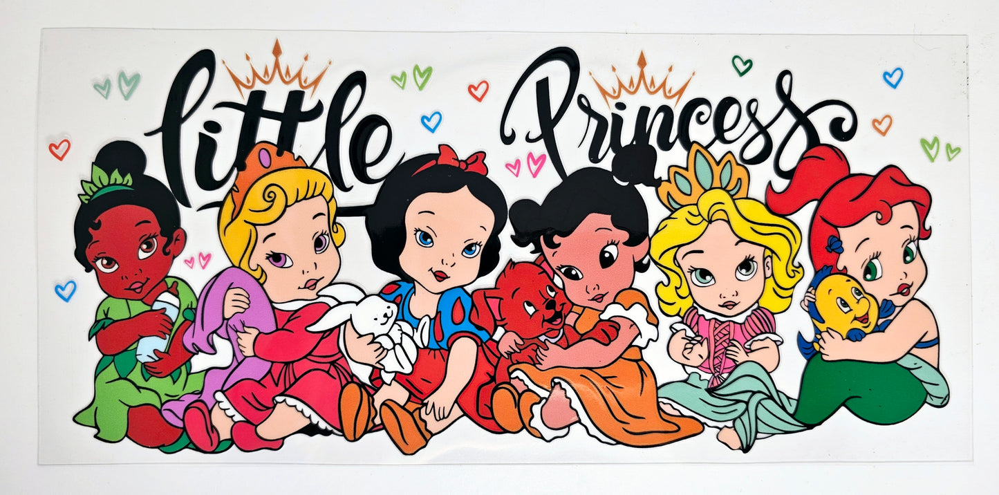 Little Princess - UVDTF Wrap for cups/hard surfaces sticker