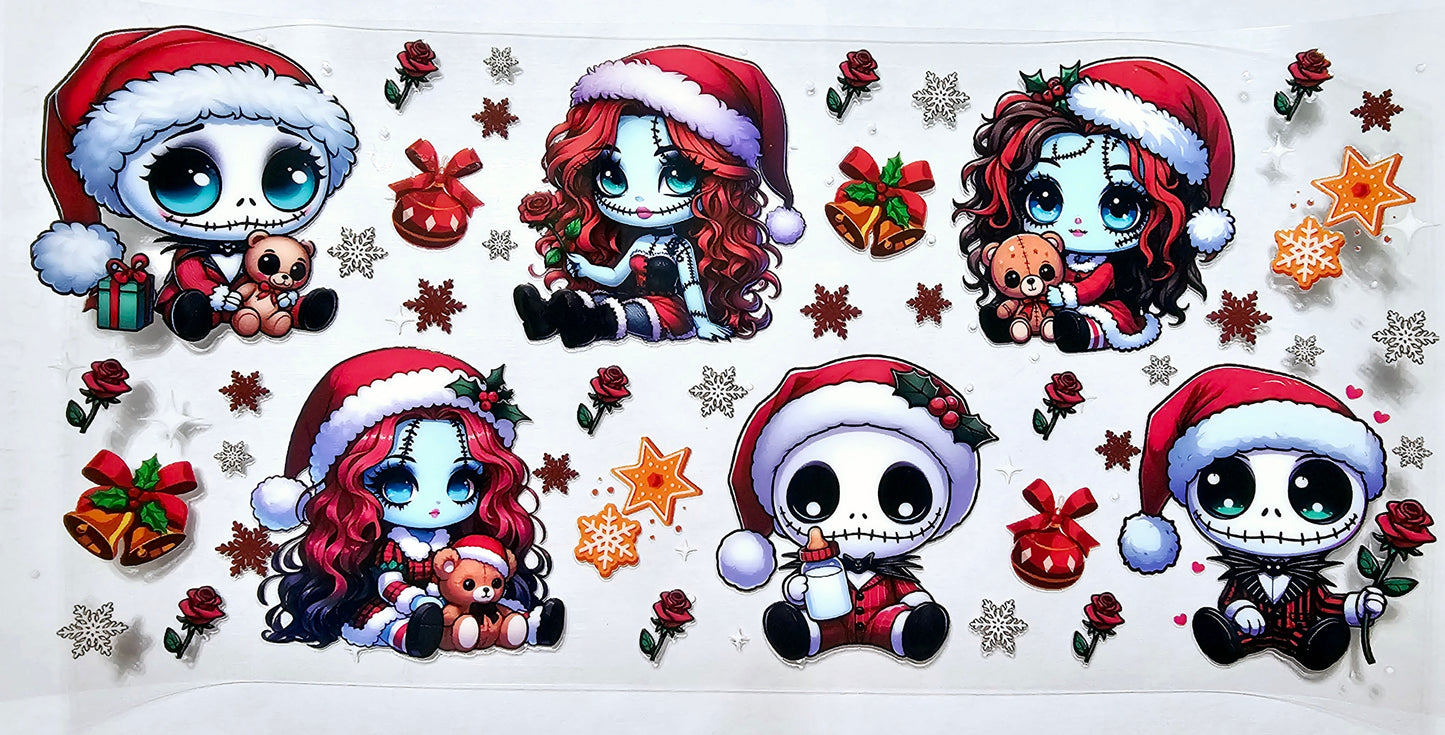 Baby Sally Nightmare UVDTF Wrap for cups/hard surfaces sticker