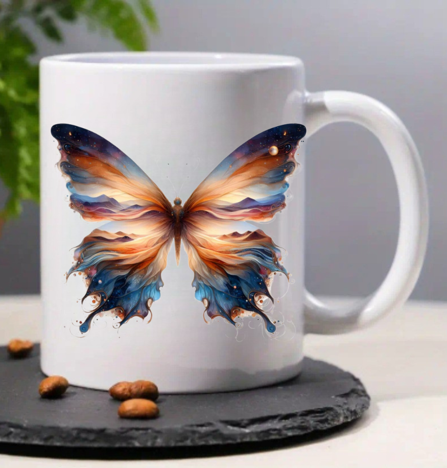 Smoke Butterfly #7 - UVDTF Decal for cups/hard surfaces sticker