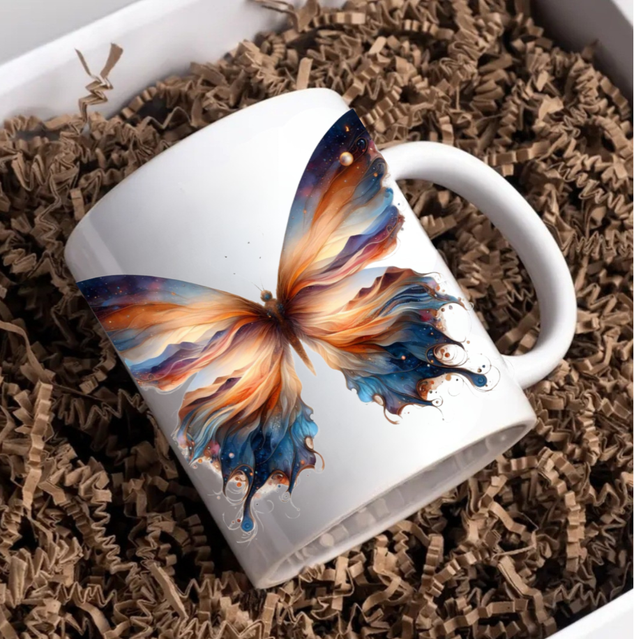 Smoke Butterfly #7 - UVDTF Decal for cups/hard surfaces sticker
