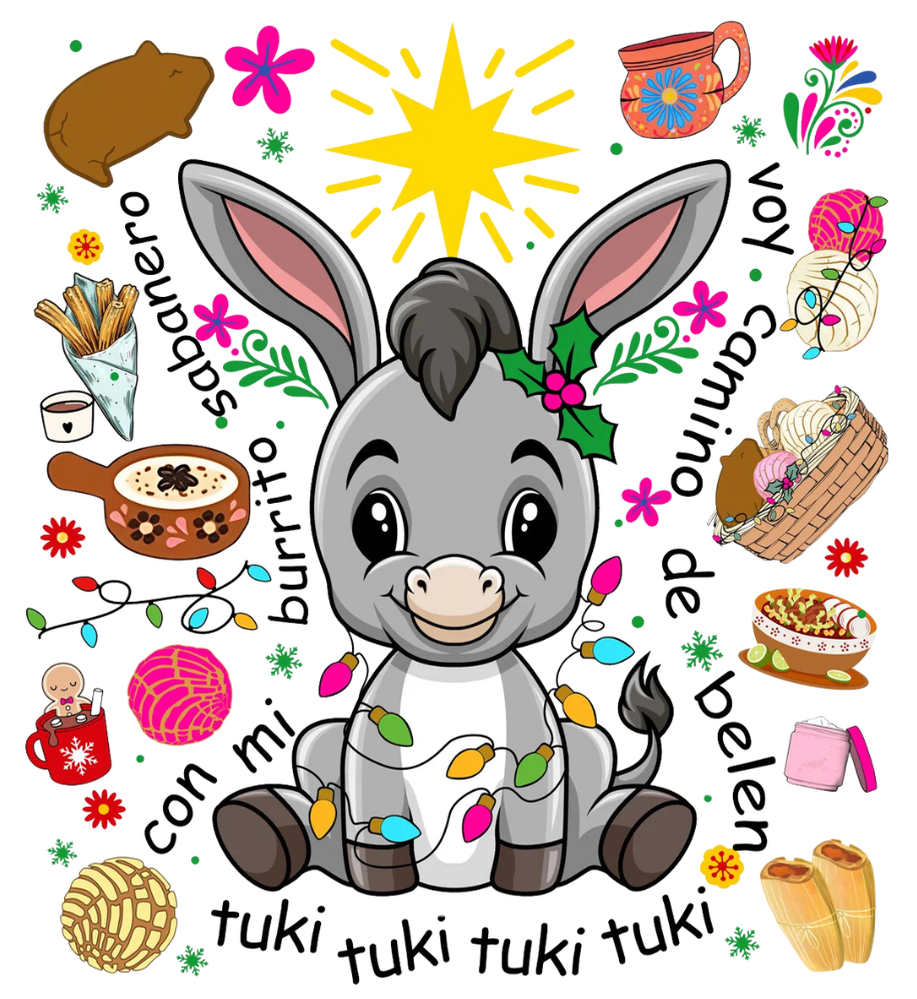 Burrito Sabanero - UVDTF Decal for cups/hard surfaces sticker