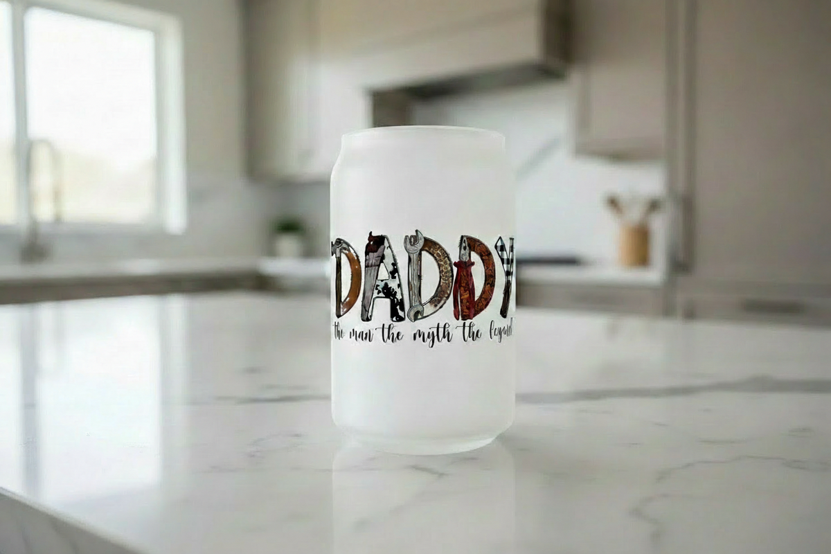 Daddy Tools - UVDTF Wrap for cups/hard surfaces sticker