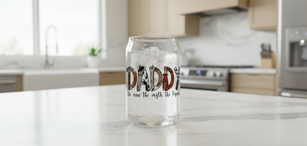 Daddy Tools - UVDTF Wrap for cups/hard surfaces sticker