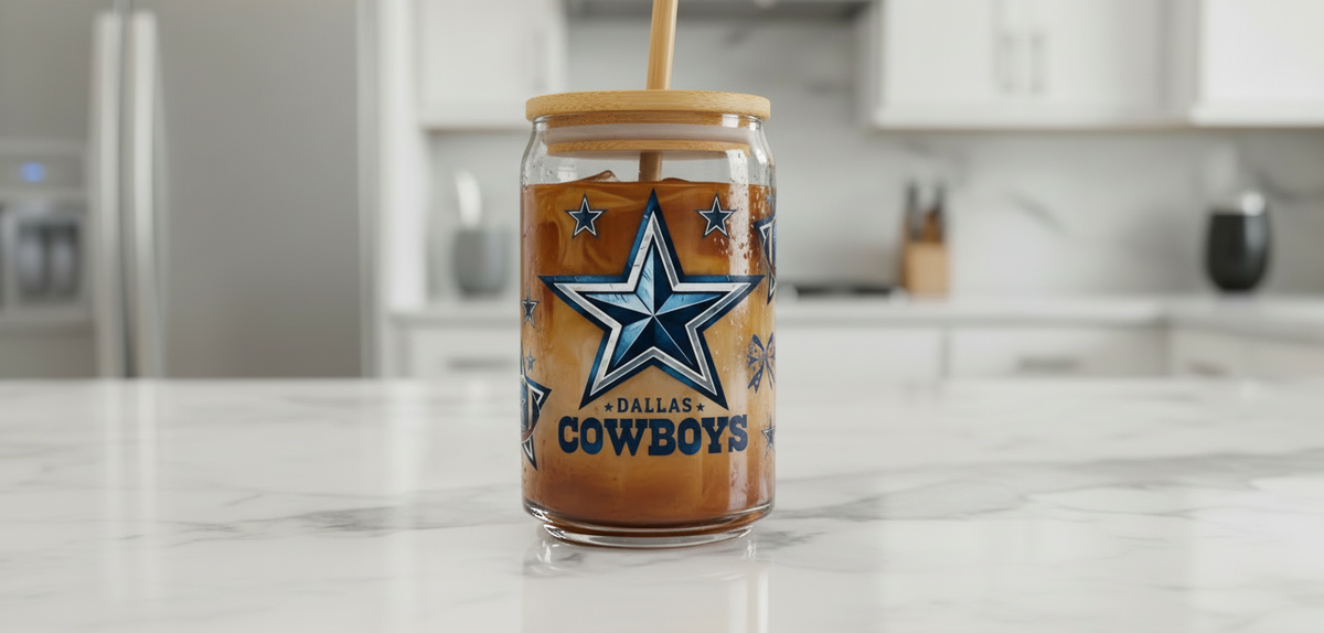 Dallas Cowboys Stars - UVDTF Wrap for cups/hard surfaces sticker