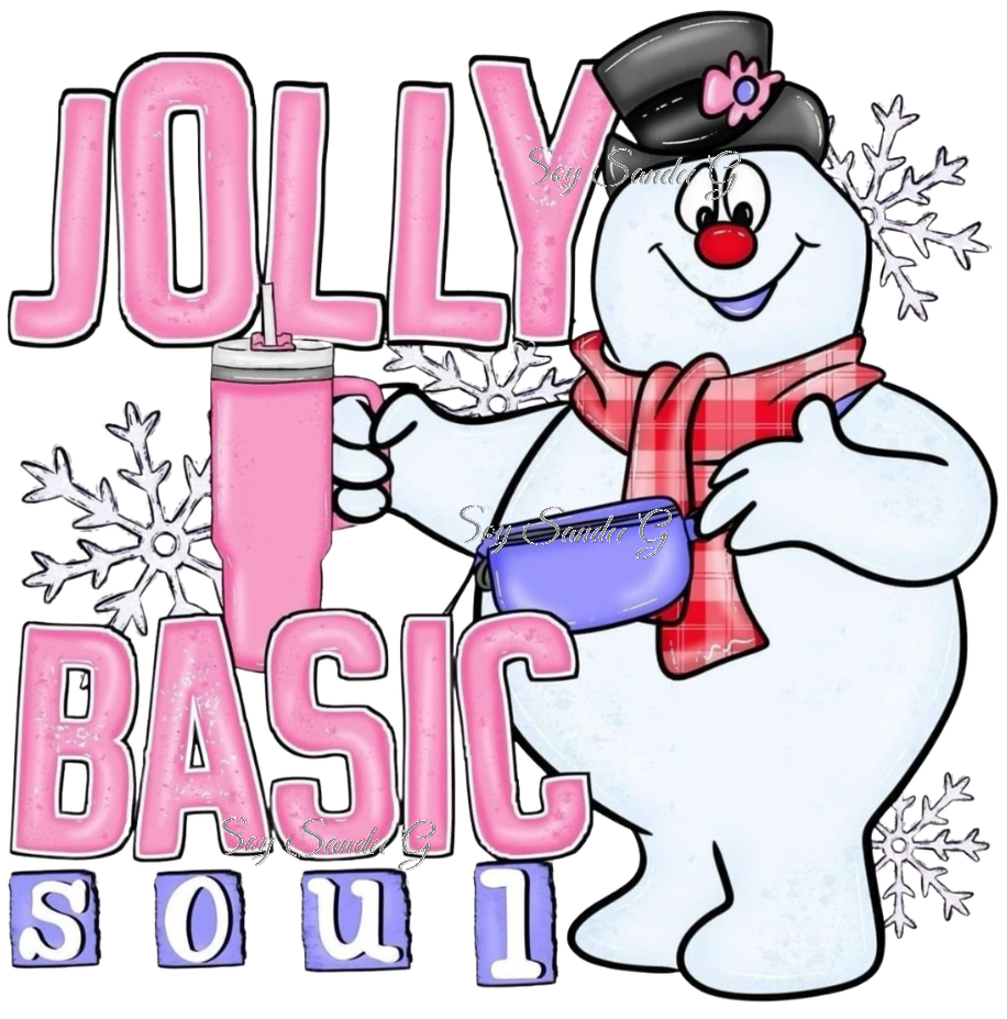 Jolly Basic Soul - UVDTF Decal for cups/hard surfaces sticker