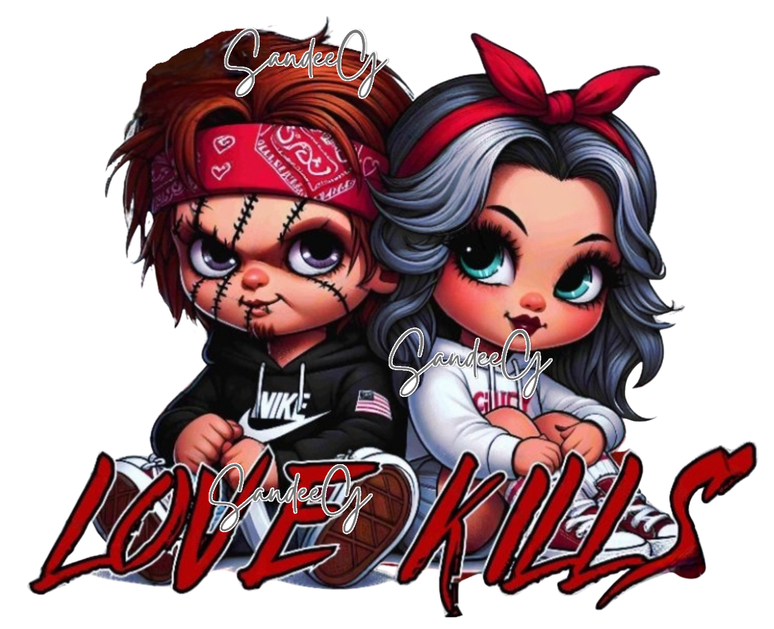 Love Kills - UVDTF Decal for cups/hard surfaces sticker