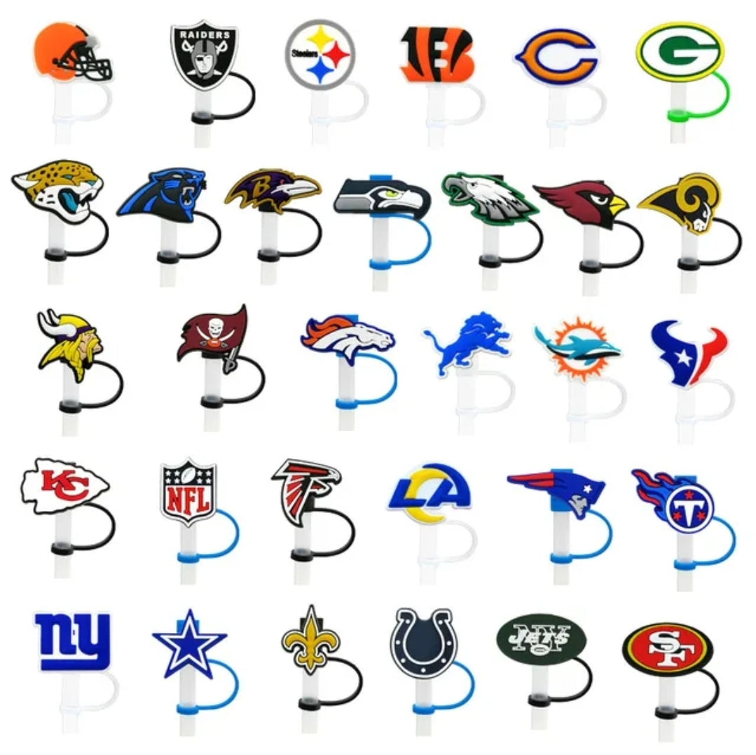 Sports Themed Straw Topper