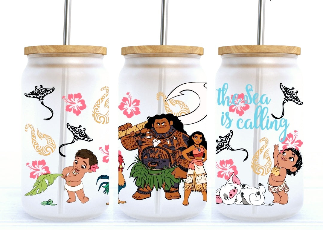 Moana - UVDTF Wrap for cups/hard surfaces sticker