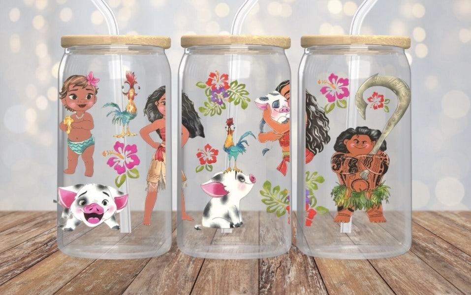 Moana - UVDTF Wrap for cups/hard surfaces sticker