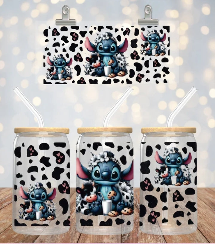 Stitch & Cow - UVDTF Wrap for cups/hard surfaces sticker