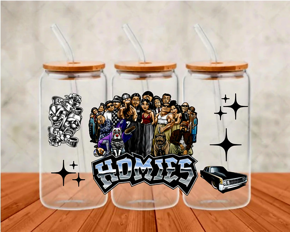Homies - UVDTF wrap for cups/hard surfaces sticker