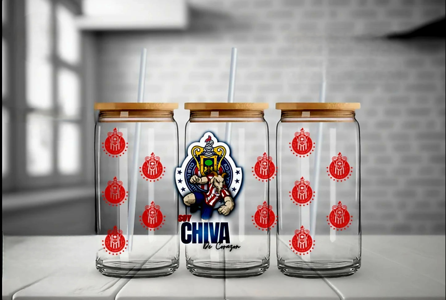 Soy Chiva de Corazón - UVDTF Wrap for cups/hard surfaces sticker