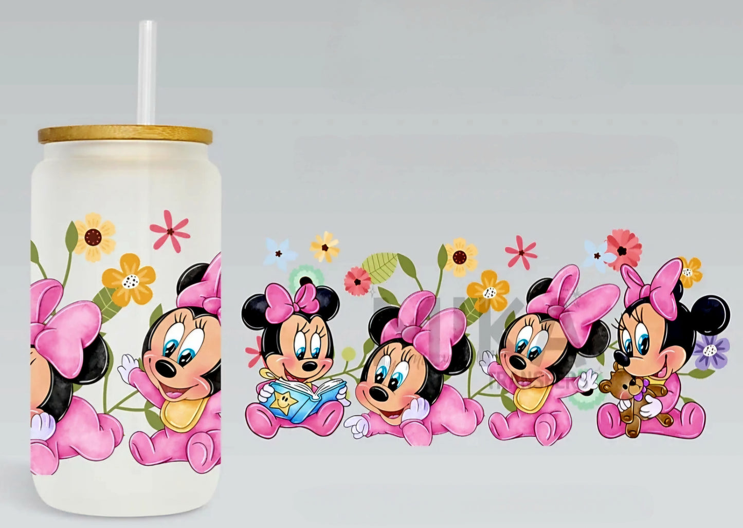 Manta para bebé Minnie UVDTF