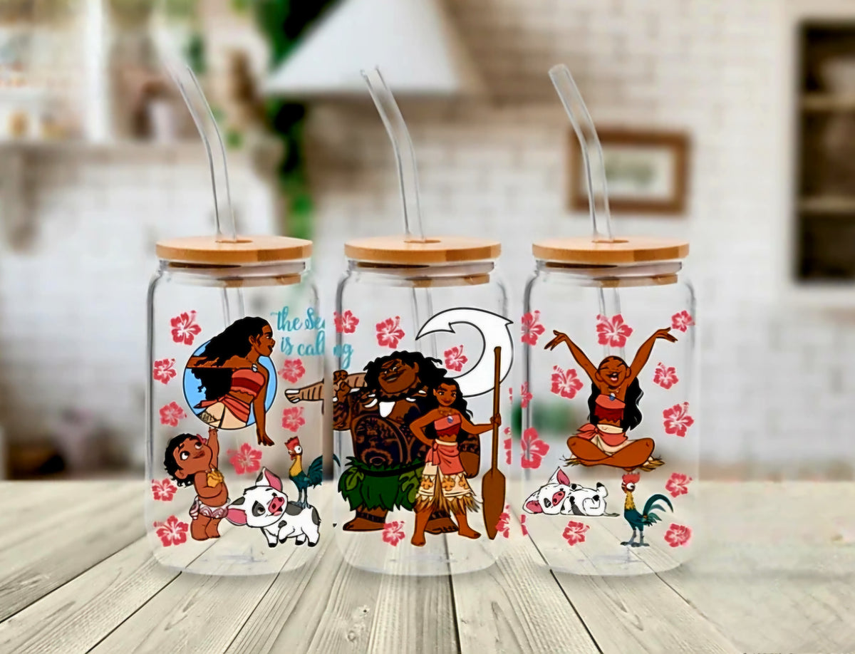 Moana - UVDTF Wrap for cups/hard surfaces sticker