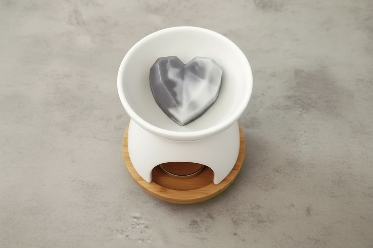 Heart Wax Melt - sample size - Wax Tart for wax warmer home fragrance freshner