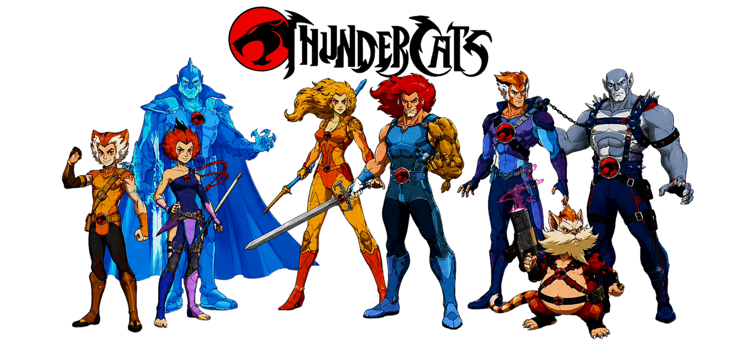 Thundercats #2 - UVDTF Wrap for cups/hard surfaces sticker