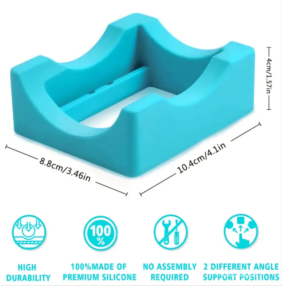 Cradle to help apply UVDTF wrap on cups/tumblers