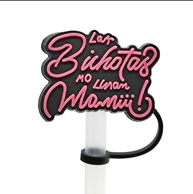 Popular Sayings Straw Topper - 8mm