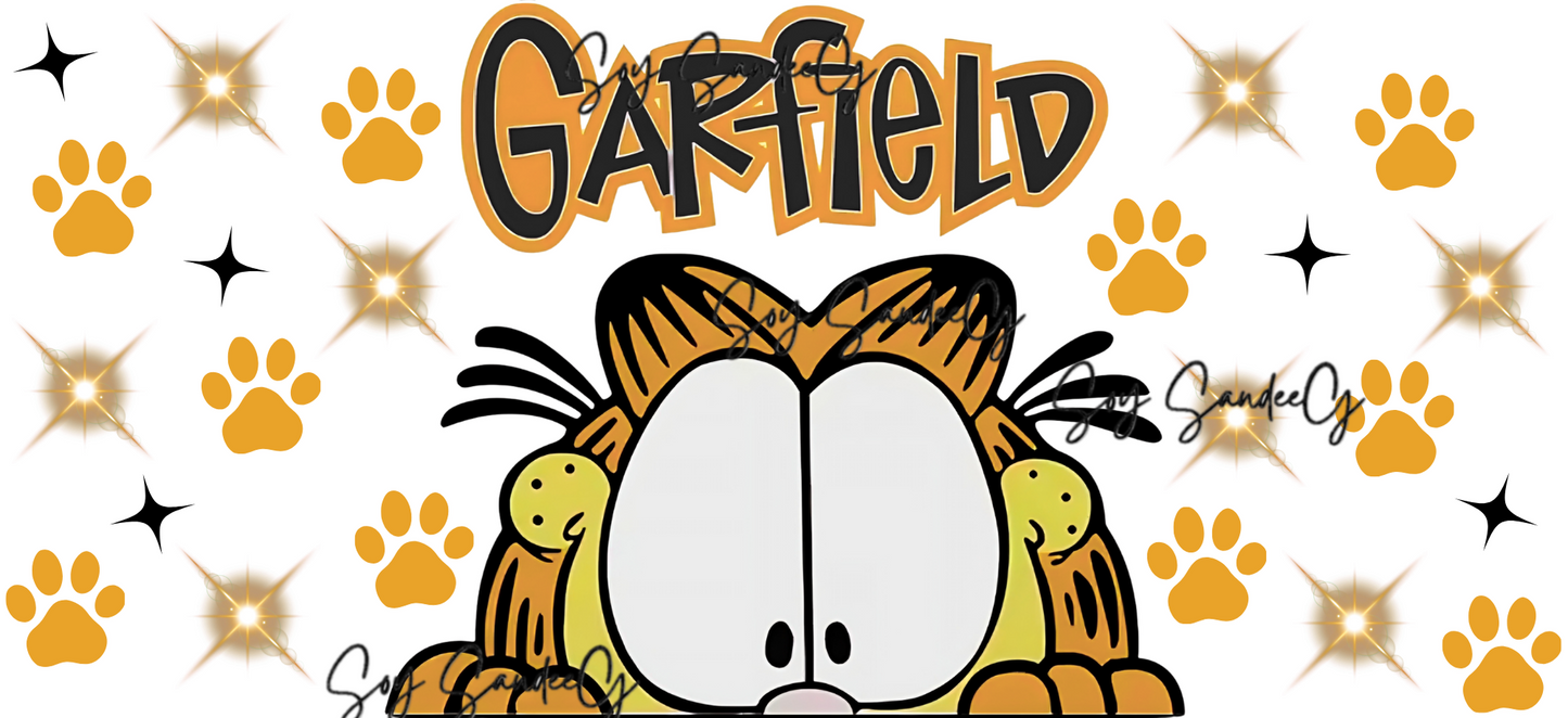 Garfield - UVDTF wrap for cups/hard surfaces sticker