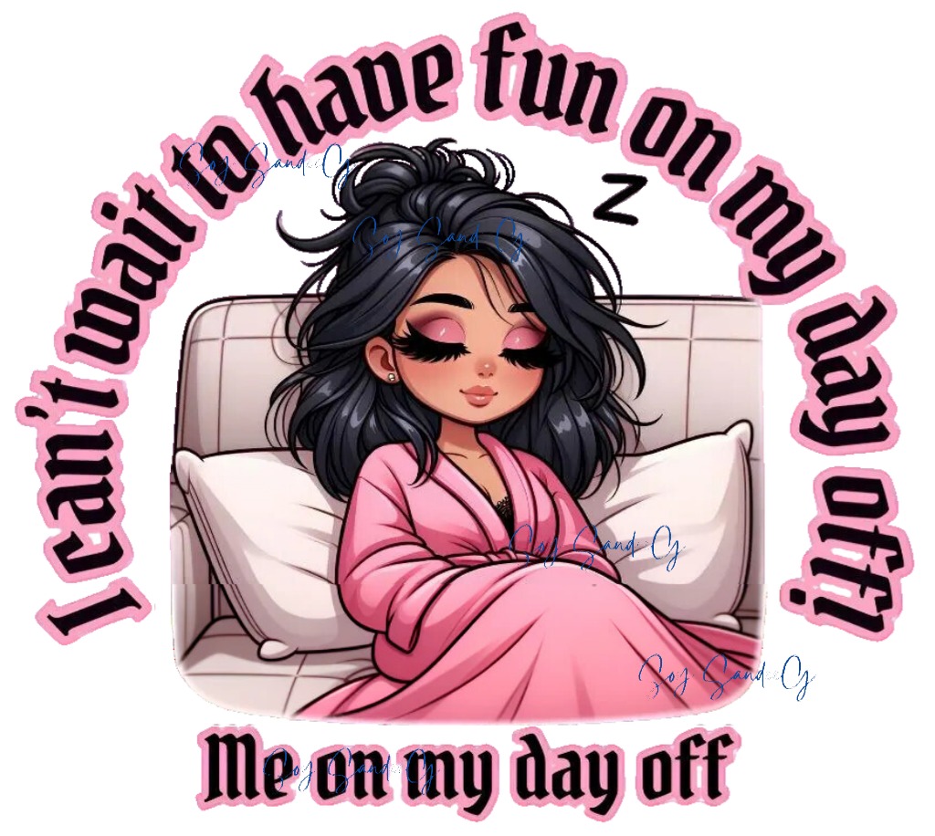 I can't wait to have fun - UVDTF Decal for cups/ hard surfaces sticker