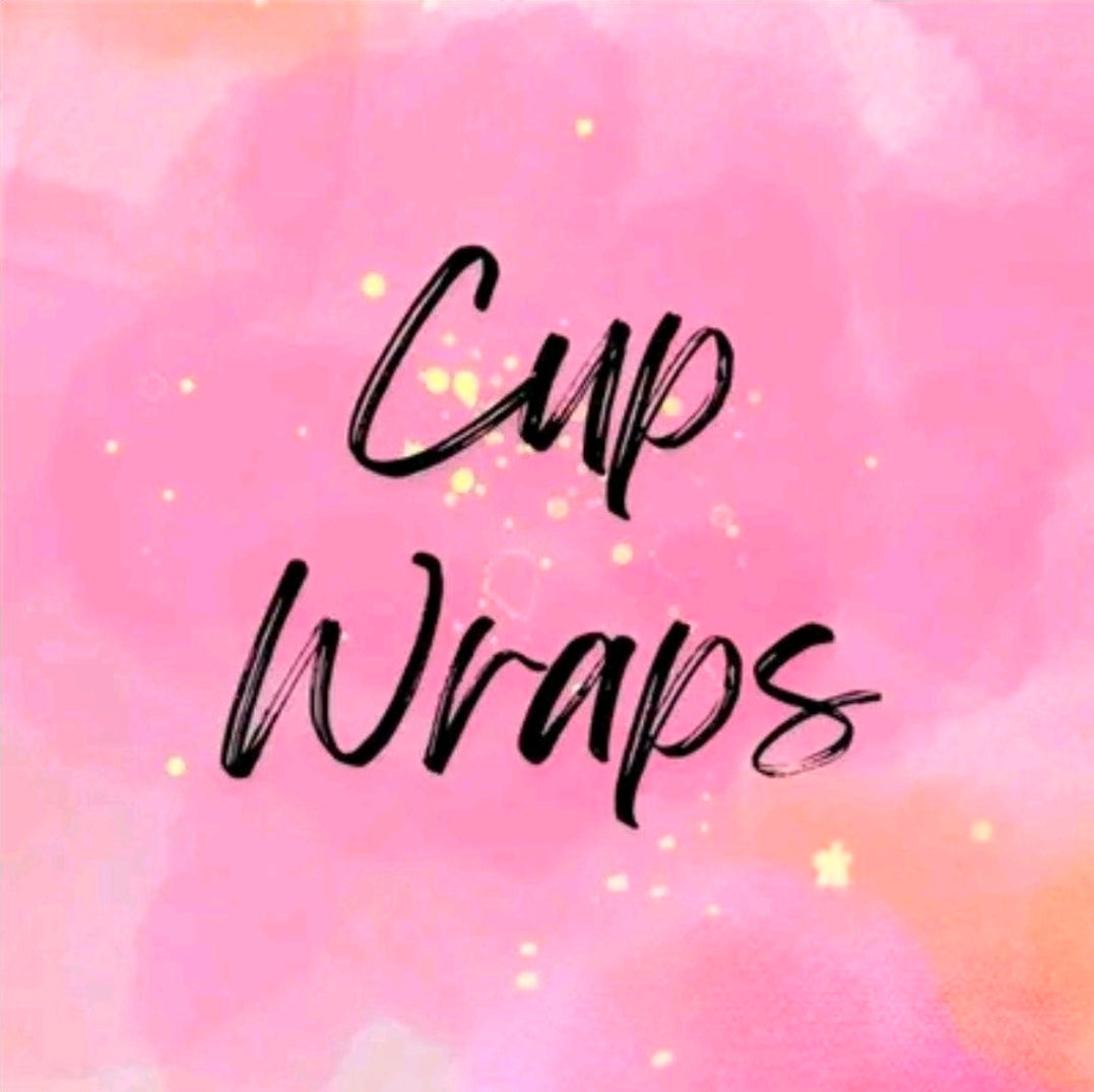 Bundle Pack of UVDTF wraps for cups/hard surfaces sticker