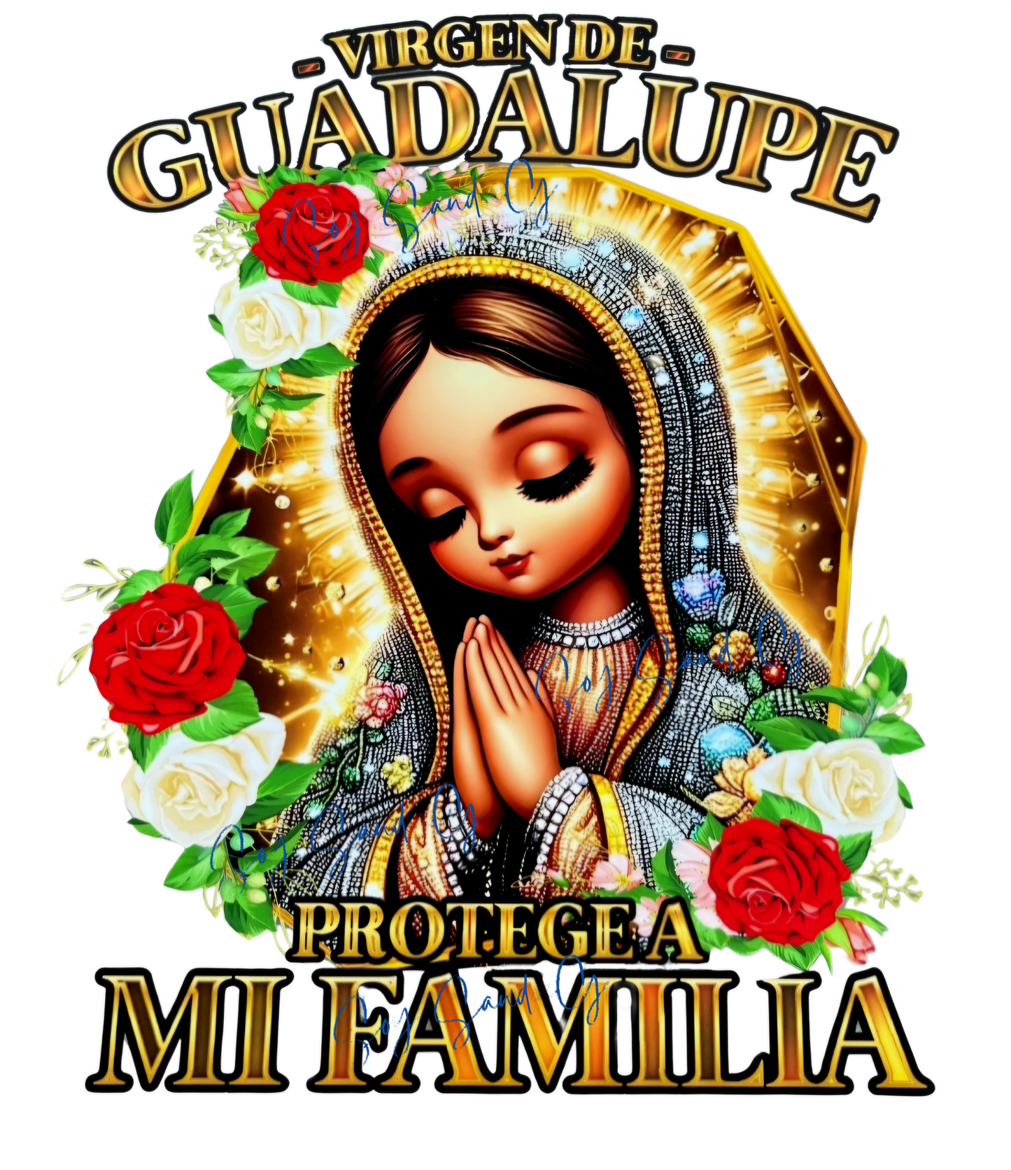 Guadalupe - UVDTF Decal for cups/hard surfaces sticker