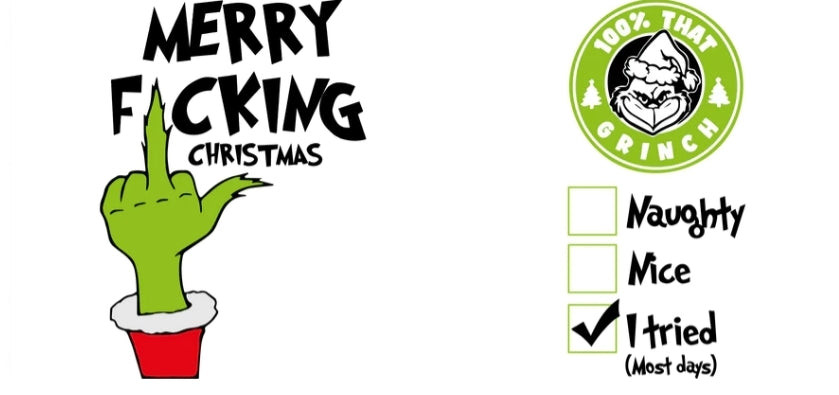 I Tried - UVDTF Wrap for cups/hard surfaces sticker