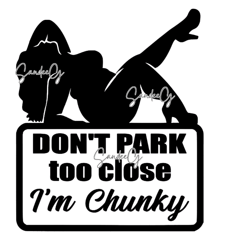 Don't Park Too Close (Bumper Sticker) - UVDTF Decal for cups/hard surfaces sticker