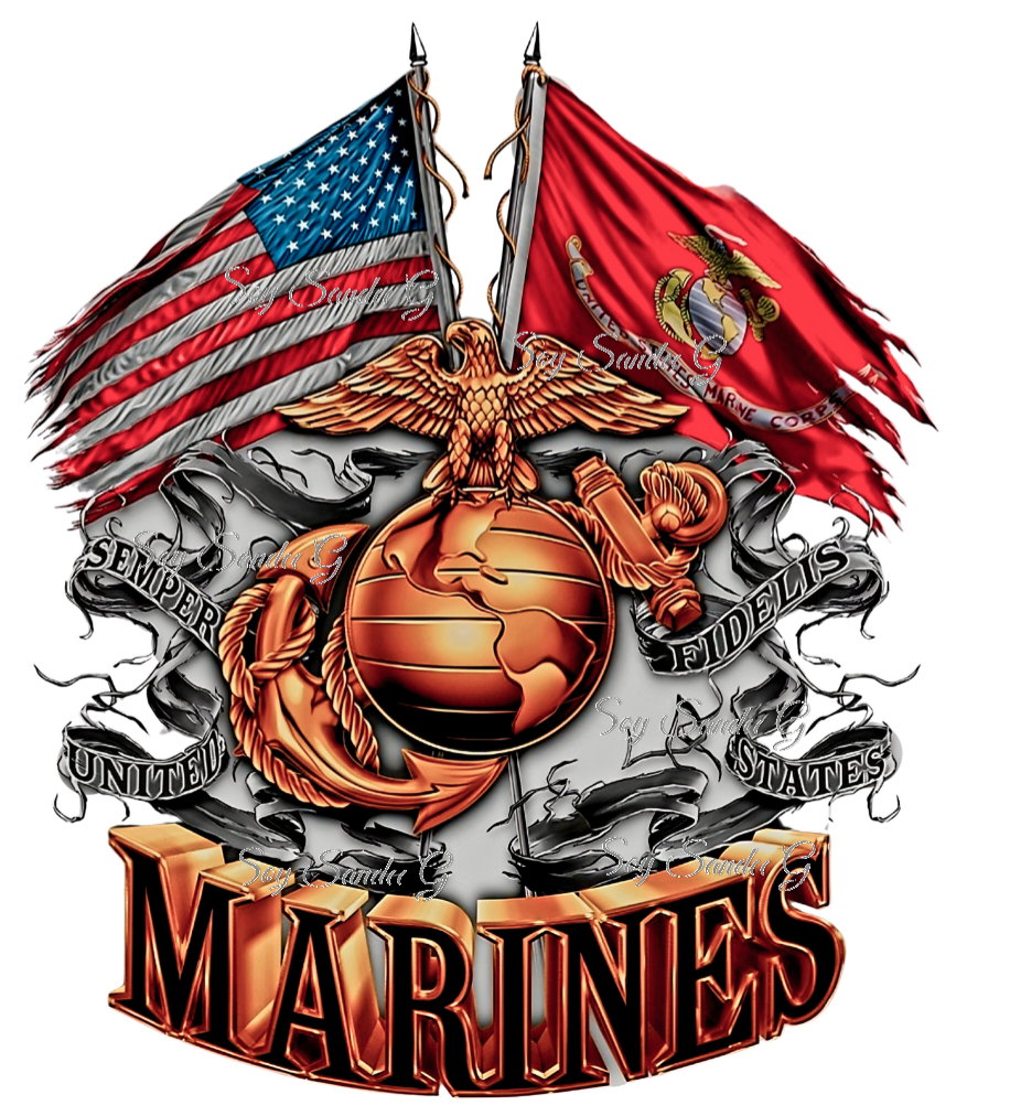 Marines - UVDTF Decal for cups/hard surfaces sticker
