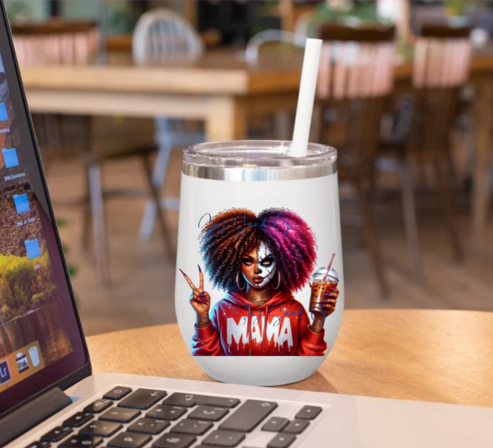 IT Mama Afro - UVDTF Decal for cups/hard surfaces sticker