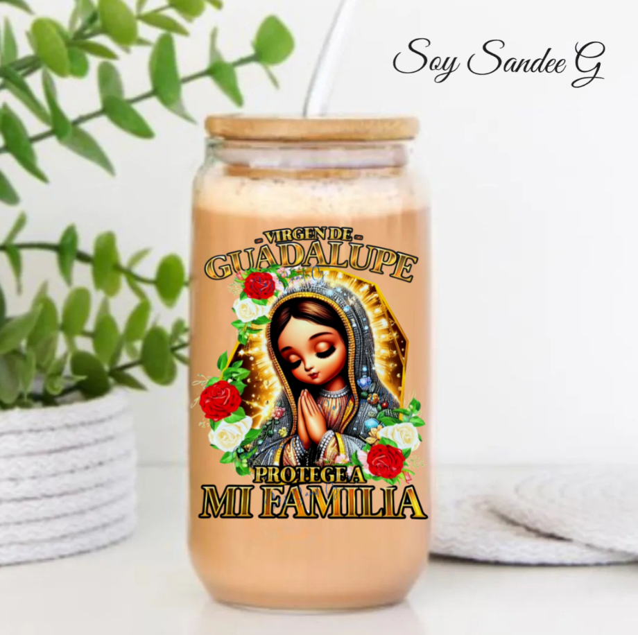 Calcomanía UVDTF de Guadalupe