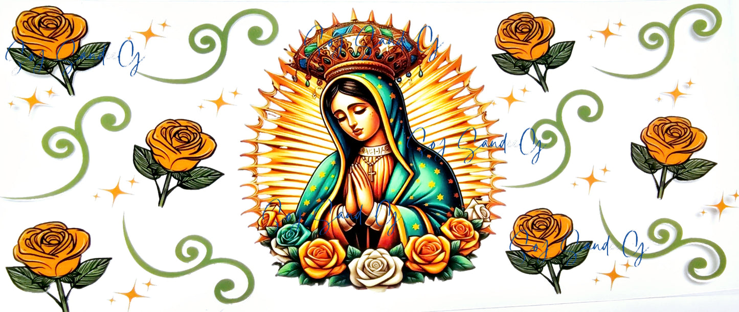 Envoltura Virgen de Guadalupe UVDTF