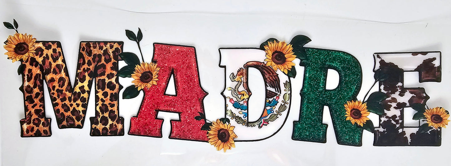 Mexican Madre - UVDTF Wrap for cups/hard surfaces sticker