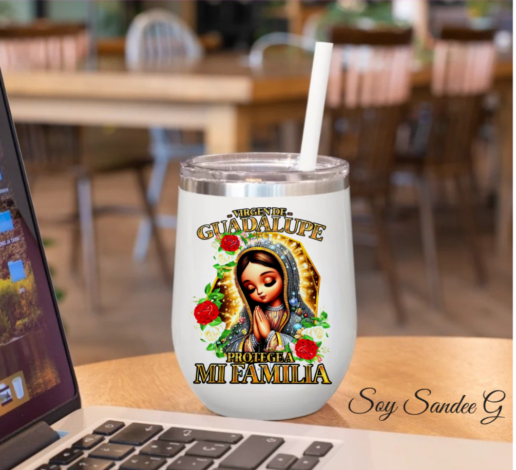 Calcomanía UVDTF de Guadalupe