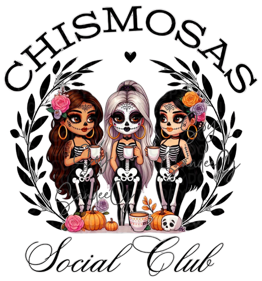Chismosas Social Club (The Gossip) - UVDTF Decal for cups/hard surfaces sticker