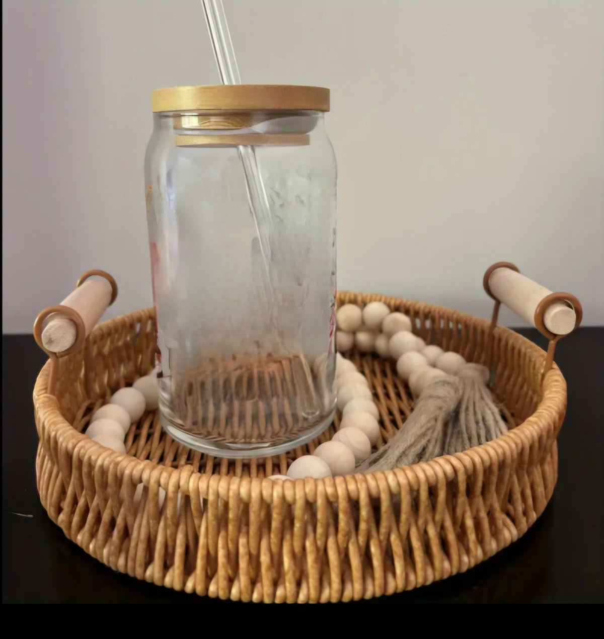 Vaso de vidrio de 16 oz - sin diseño