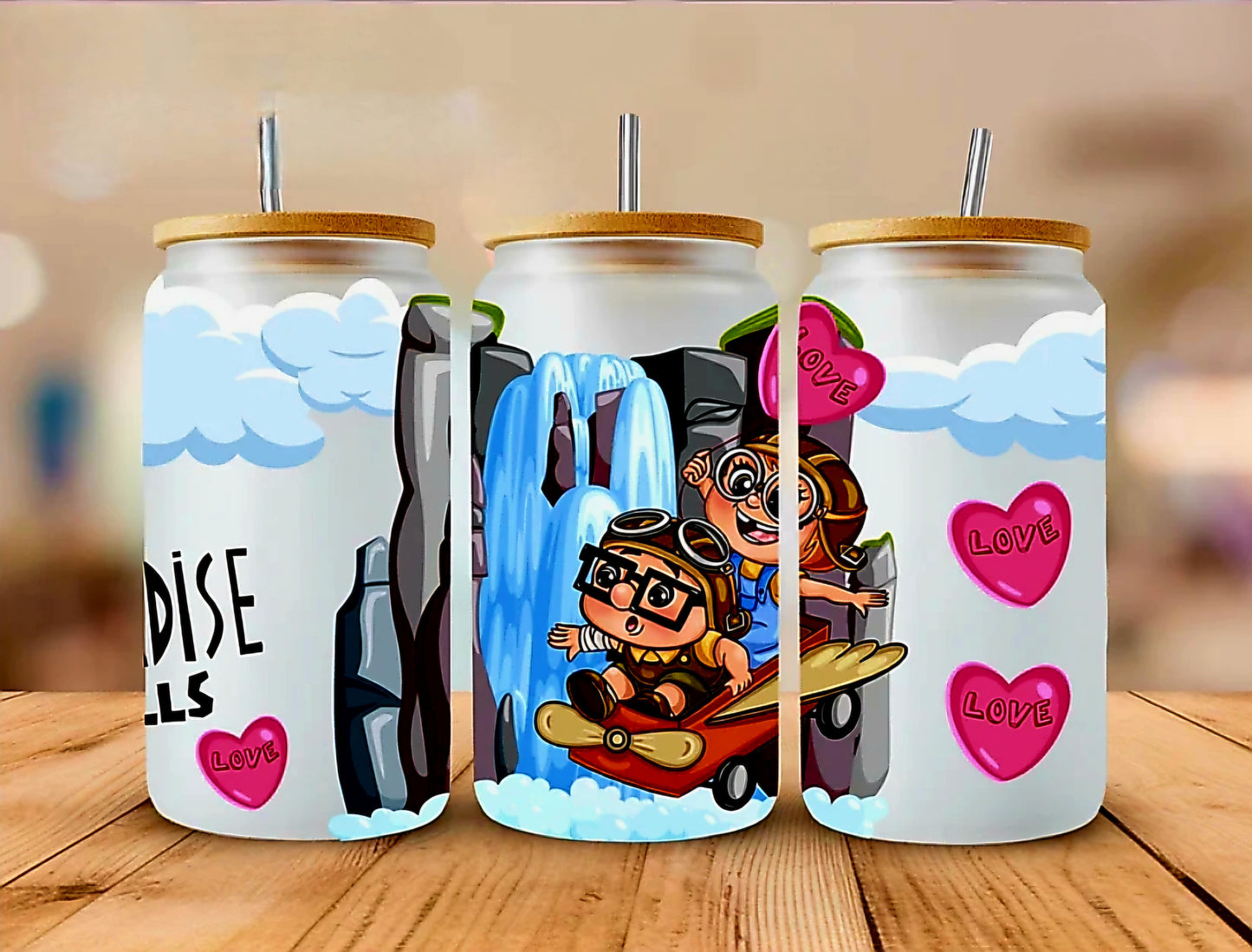 Envoltura UVDTF de Paradise Falls