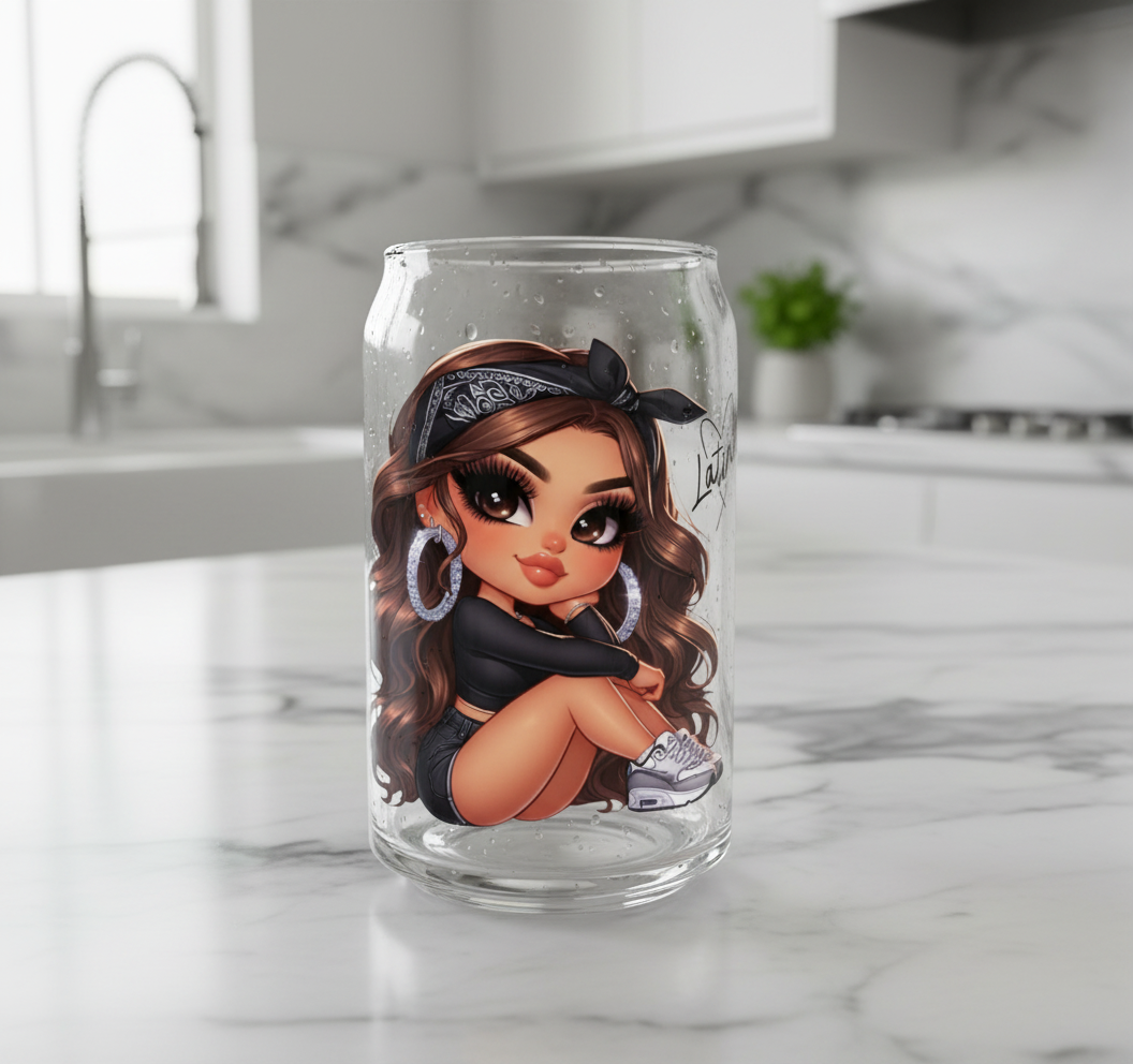 Latina Cutie - UVDTF Decal for cups/hard surfaces sticker